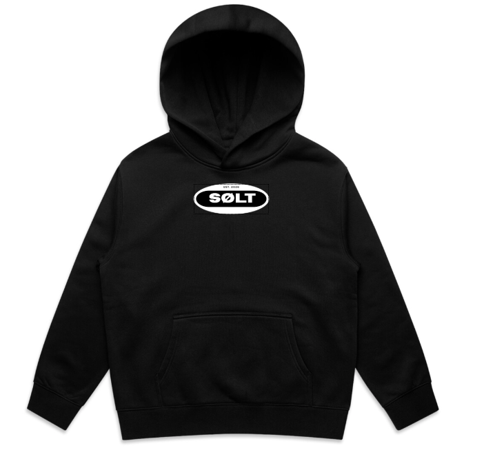 SØLT Black Hoodie