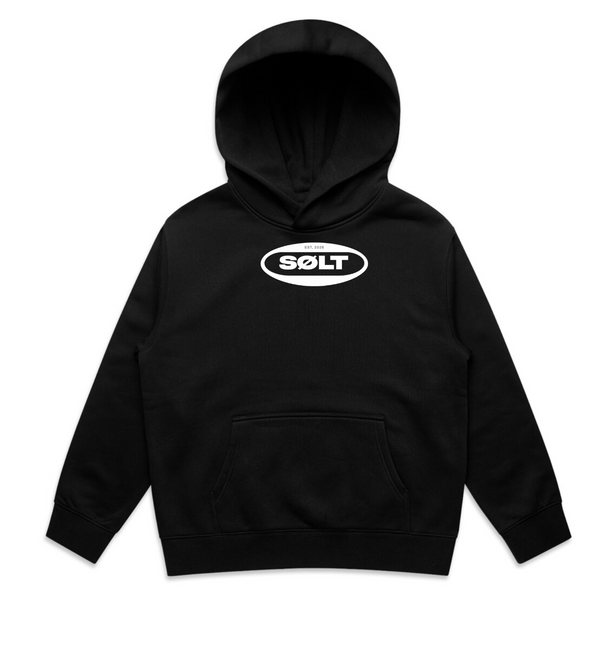 SØLT Black Hoodie